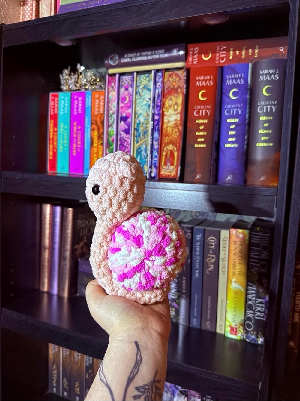 Crochet Snail Plush
